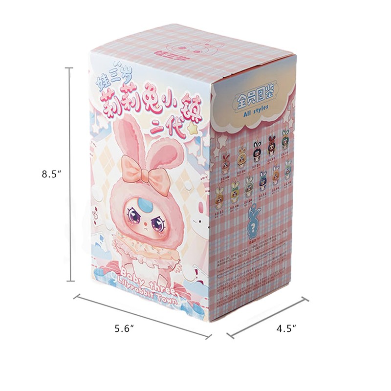 Baby Three Lily Rabbit Town Series 2 Plush Blind Box