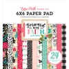 Echo Park Paper Company Paper, Pink, Green, Teal, Black, tan