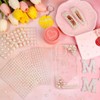 HASTHIP® 1980 Piezas Pegatinas de Perlas Autoadhesivas, Gemas Decorativas para
