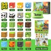 Magnetic Blocks-Build Mine Magnet World Dinosaur Panda Toys Kids Games,