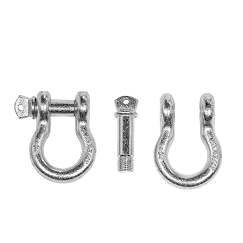 Overland Vehicle Systems Recovery Shackle d Ring 3/4" 4.75 Ton