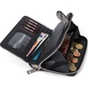 styleBREAKER Ladies Purse with Skull Paisley Print Zip Wallet 02040118,