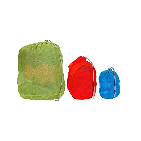 Vango Mesh Internal Rucksack Bags - Green/Red/Blue