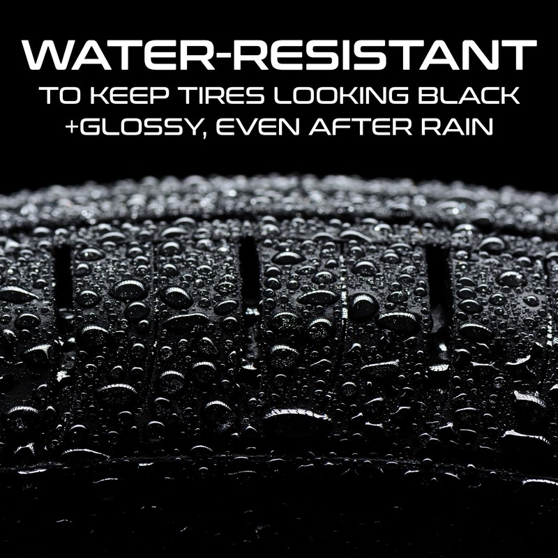 Formula 1 Tire Wax - Long Lasting Tire Gel for