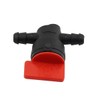 Buckbock 1/4" Inline Gas Fuel Shut Cut Off Valve for