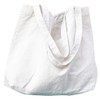 Volsha Canvas Tote Bag, A4 Large Capacity, Plain Shoulder Bag,