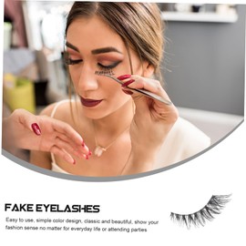 WOONEKY Eyelashes Bulk Pack 's 5 Pair False Lashes Lightweight Sturdy for Party Everyday