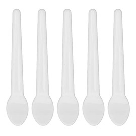 Espátula Cosmética, 50 Piezas Espátula de Crema Cosmética Cuchara Pequeña en Forma de Espátula de Crema de Ojos Lavable para Pegamento de Uñas Espátula Crema Facial Mascarilla Cuid