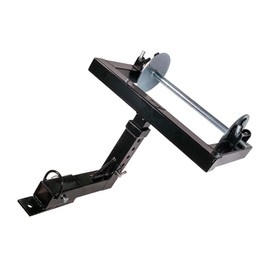 Mytee Products Hitch Mounted Barbed Wire Unroller Bolt On ATV and 2" Receiver Hitch Compatible for Fencing, 5 Adjustable Height Setting