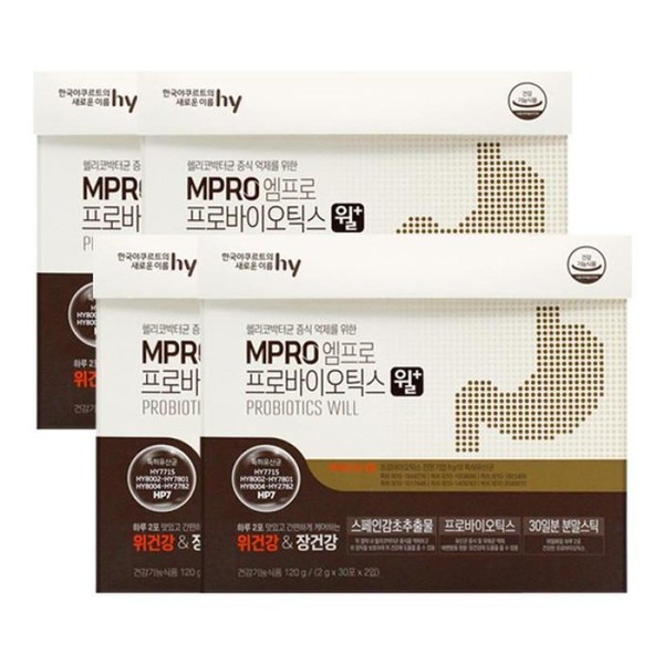 HY Korea Yakult Empro Probiotics Will Plus 60 Packets X