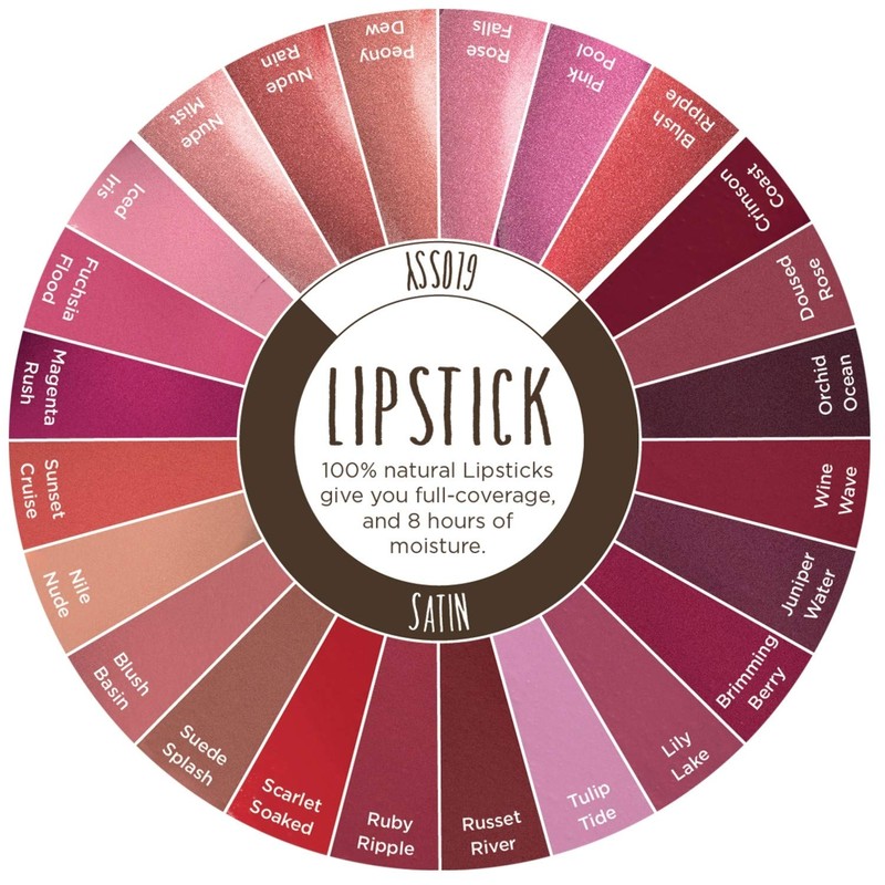 Burt's Bees 100% Natural Moisturizing Lipstick, Russet River, 1 Tube