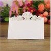 JOYJULY Pack of 50 Beach Themed Wedding Place Card Seashell
