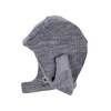 Sterntaler Unisex Scarf Hat Wool Without, silver mel.