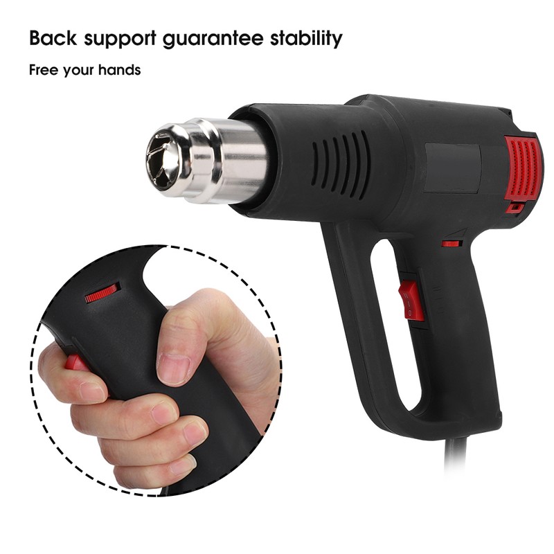 Hot Air Gun 2000W LED Sewing Light Heat Shrinkable Tube