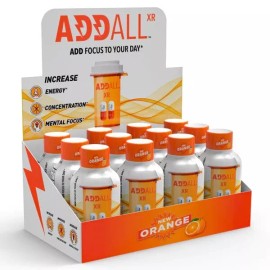 Unbranded Addall XR Orange Drink Shots 12 Pack
