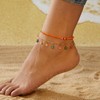 Daisy Anklet Bracelets for Women Gold Anklet Daisy Charms Ankle