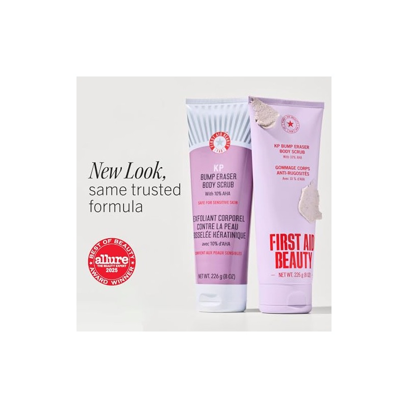 First Aid Beauty Exfoliante corporal KP Bump Eraser con 10%