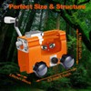 Chainsaw Sharpener Jig, Chain Saw Sharpener Tool with 5 Titanium-Plated