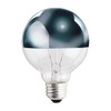 BULB GLBE 1/2 CHROME 60W