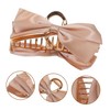 VICASKY Satin Bow Hair Claw Clip for Women Stylish Metal