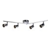Lamp Holder 4 Head Adjustable Flexible Rotation GU10 Light Holder
