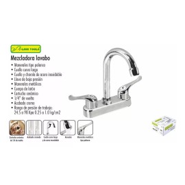Lion Tools 2 Piezas Llave Para Lavabo Mezcladora 4 Acero Inoxidable
