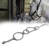Stainless Steel Rope Halter for Cattle, Horse Halter with Tie
