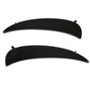 Gloss Black Front Bumper Fog Grille Air Vent Trims Replacement