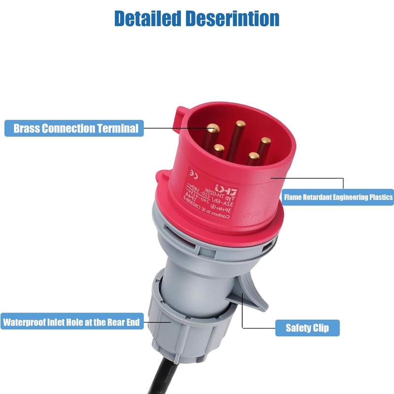 32A to 16A Adapter, High Current Adapter Cee Adapter 32a