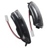 WF-AUTO Clear LED Wing Side Mirror Blinker Turn Signal Lamps