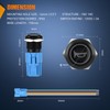 Nilight 16MM Raised Speaker Horn Momentary Push Button Switch 12V