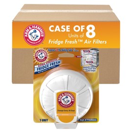 Arm & Hammer Fridge Fresh Air Filter, Professional, 1ct (Pack of 8)