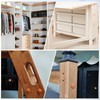sourcing map 3Pcs 60mm(2-3/8") Nylon Hole Plugs, Flush Type Panel