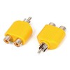 origin RCA21SET3 RCA / Pin Terminal 2 Distribution Adapter, 3