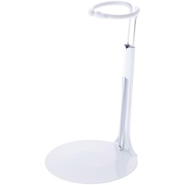 Bard's 792W White Adjustable Doll Stand, fits 9 to 11.5 inch Dolls, Waist Width adjusts from 1.25 to 2 inches, Pack of 6
