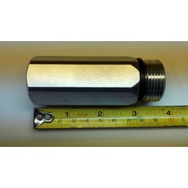 GenExhaust Compatible with Honda EU2200i Generator - Non-Anodized NO Mess Oil Change & Filler Tube