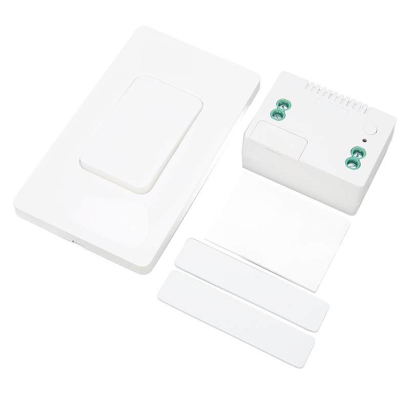 Wireless Light Switch 1 Gang Auto Power Generating AC 110‑230V