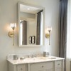 Bsmathom Wall Sconces Sets of 2, Classic Brushed Brass Sconces