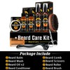 Beard Kit for Men Grooming & Care W/Beard Wash,3 Packs