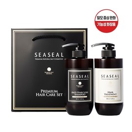 [Sisil] Insanga Bamboo Salt Naturally Derived Bamboo Water Hair Loss Functional Hair Care 2-Piece Gift Set / [씨실] 인산가 죽염 자연유래 대나무수 탈모 기능성 헤어케어 2종 선물세트