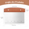 Hurifeng Stainless Steel Dough Cutter - Pizza Accessories & Bread