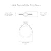 MONOLIX Slim Engagement Ring Box, Thin Unique Sliding Lid, Elegant