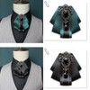 FYBownot Sparkly Bowtie, Unisex, Uniform Ribbon, Ribbon Tie, Pin +