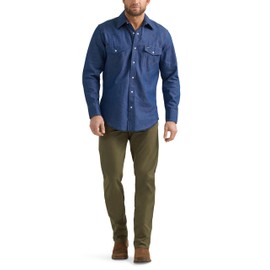 Wrangler Men's Tough Comfort Regular Fit Jean, Sea Turtle