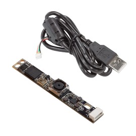 Arducam IMX219 8MP Autofocus USB Camera Module, 3280(H)×2464(V)@30fps with Single Microphone for Linux, Windows, and Mac OS
