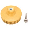 Bristle Disc 3 Inch Bristle Disc Emery Rubber Abrasive Brush