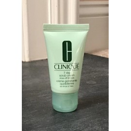 Clinique 7 Day Scrub Cream Rinse Off Formula MINI 1oz, 30ml Each New w/o Box