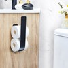 Wall Toilet Paper Storage for 3 Roll Tissue, Toilet Paper