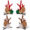 MIJOMA Reindeer Hair Clips - Festive Hair Accessories for Christmas,