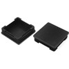 sourcingmap 70mm x 70mm Plastic Square Caps Tube Pipe Inserts